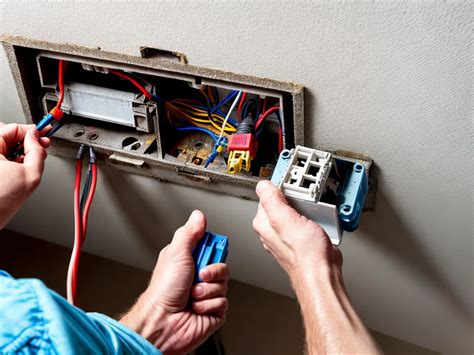 replace broken junction box|how to remove junction box.